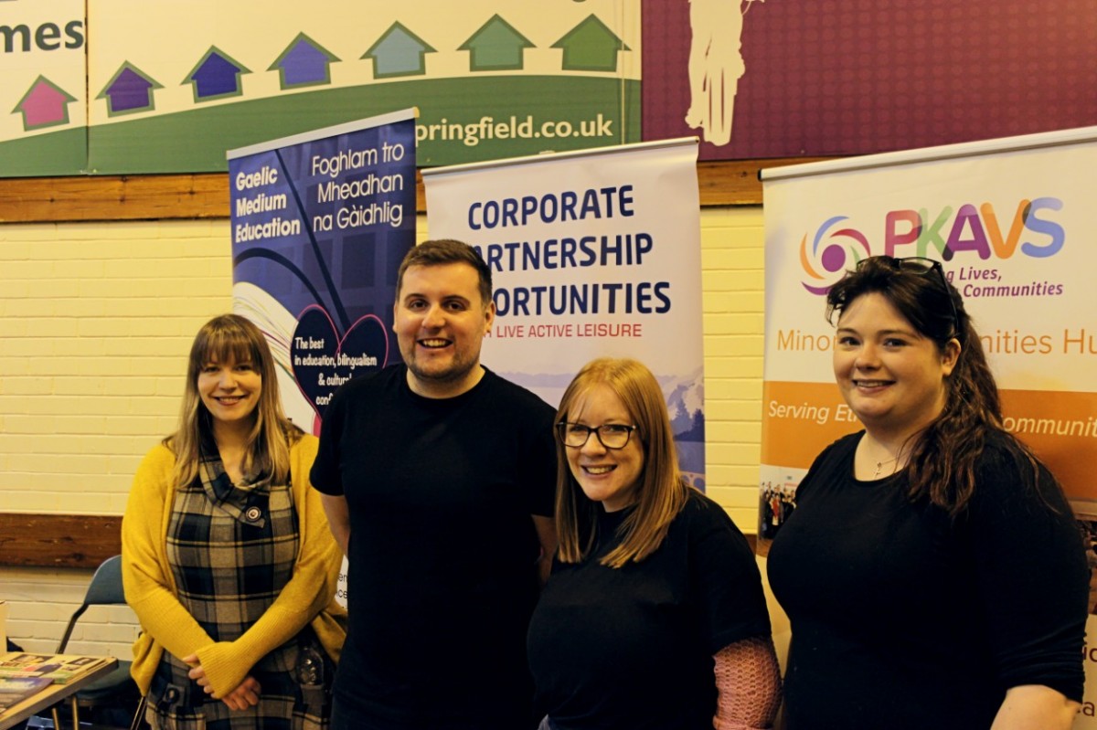 Jenni, Lori, Logan and Aileen organised the fantastic event.