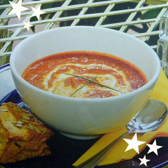 A bowl of soup for one person, once a week for a whole year! Includes a herby scone, crusty bread or 3 oatcakes.