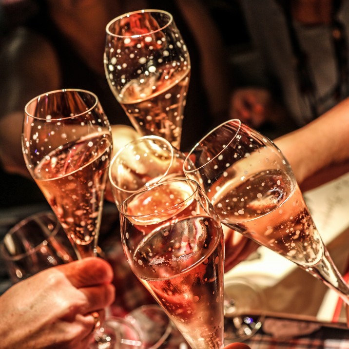Two tickets to the Hogmanay Hoolie at the Hill, glass of prosecco on arrival and a delicious 3 course dinner included.