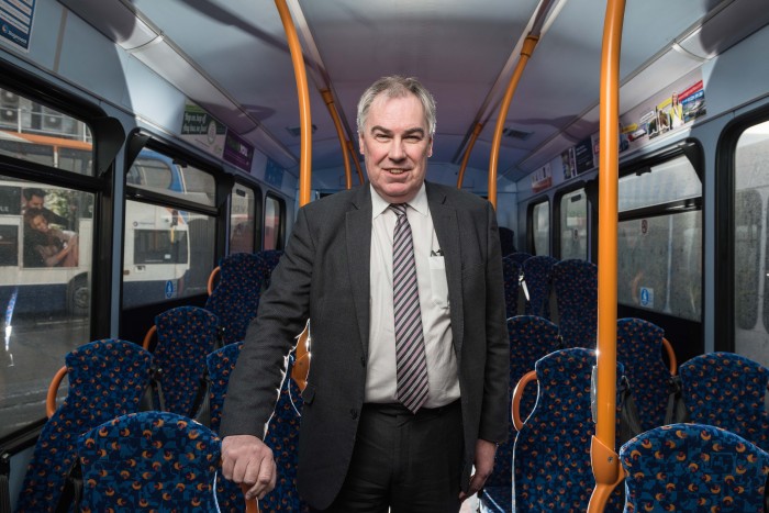 Robert Andrew,  Stagecoach Regional Director Scotland and Wales.
