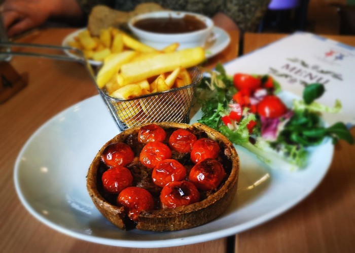 Cherry Tomato Tart
