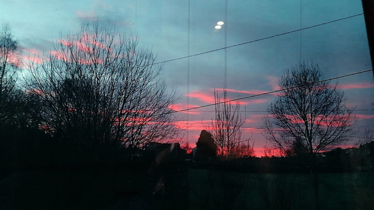 Eleonara Tajti  - The skies over Perth Royal Infirmary