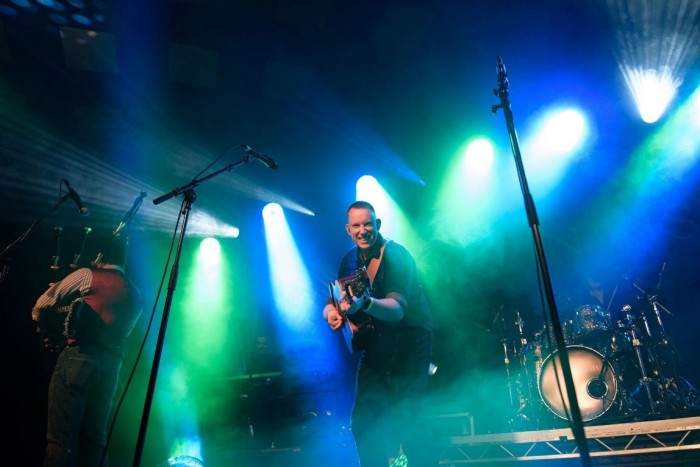 Norrie Tago McIver rocking on stage!