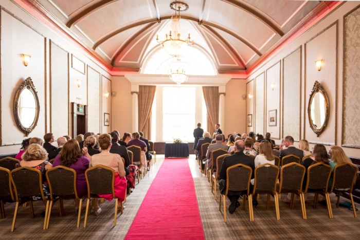 The Adam Room is perfect for wedding ceremonies and indeed photographs.