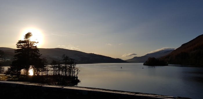 Sunset over Loch Tay