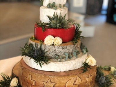 Cheese Wedding Cake from Provender Brown Delicatessen