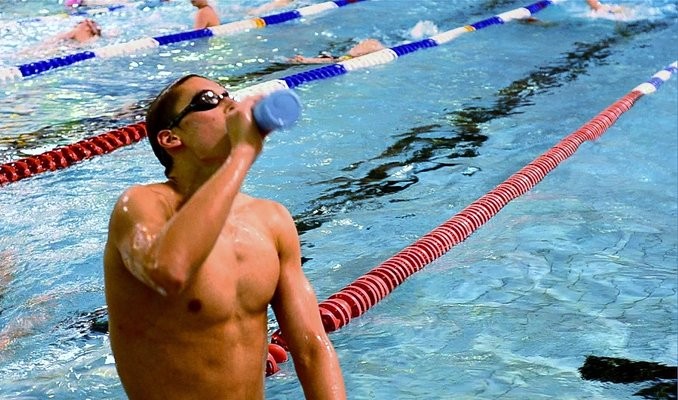 Stephen Drinking Water